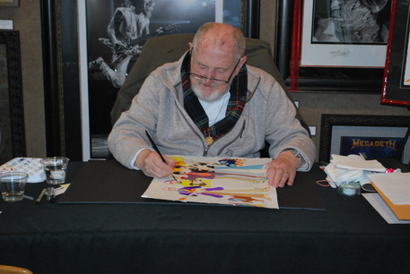 Ron Campbell Animator of the Beatles Yellow Submarine &  Director of The Beatles Saturday Morning Cartoons