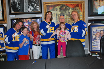 Slap Shot The Hanson Brothers at LIPF - Long Island Picture Frame & Art  Gallery